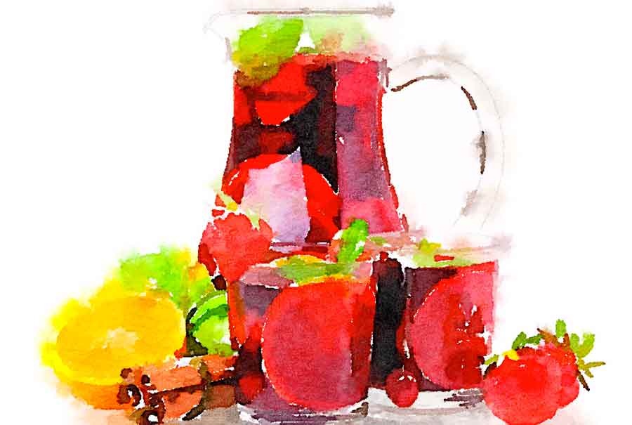 Sangria: bevanda d’estate