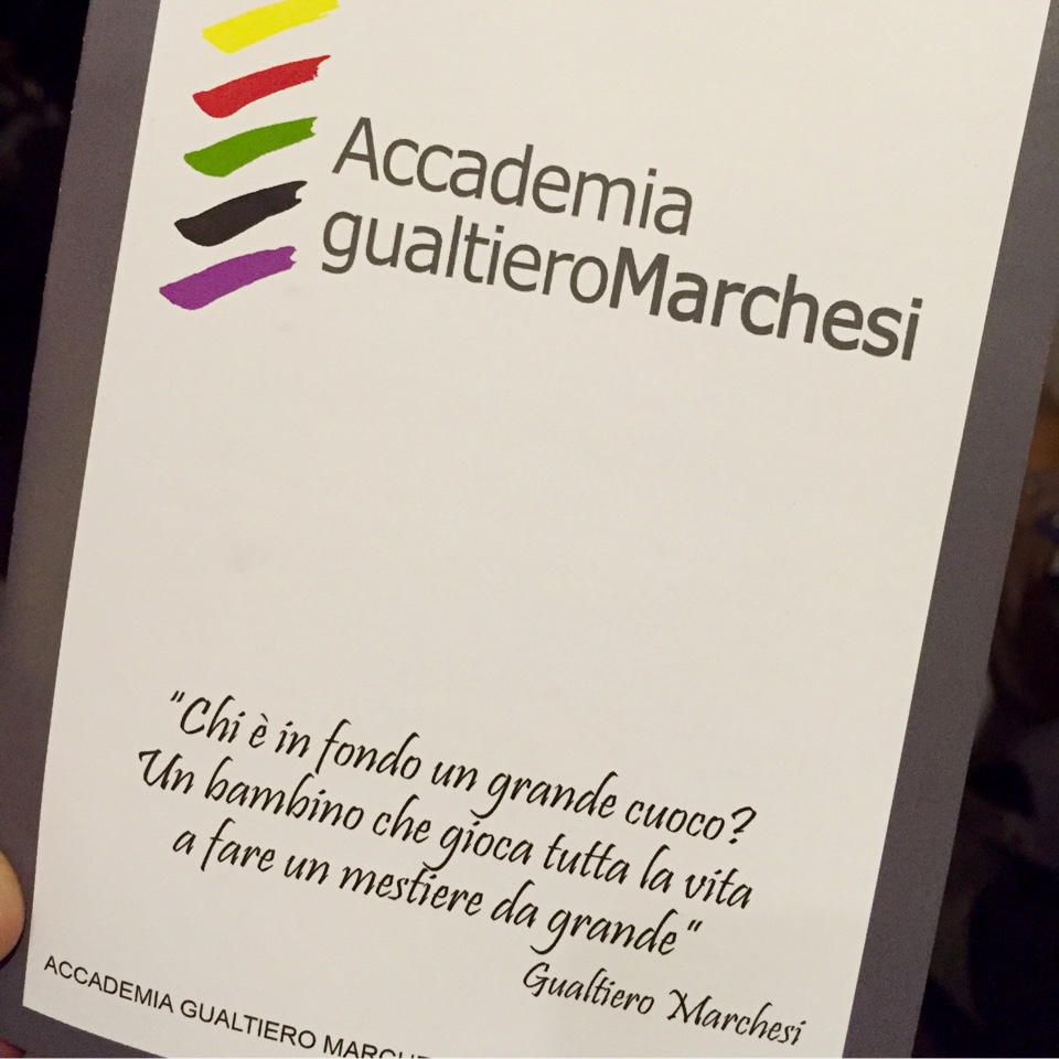Accademia Gualtiero Marchesi, open day 2017